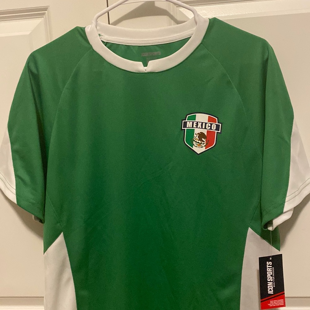 Icon Sports Mexico Soccer Jersey Style Athletic Country National Football Team
